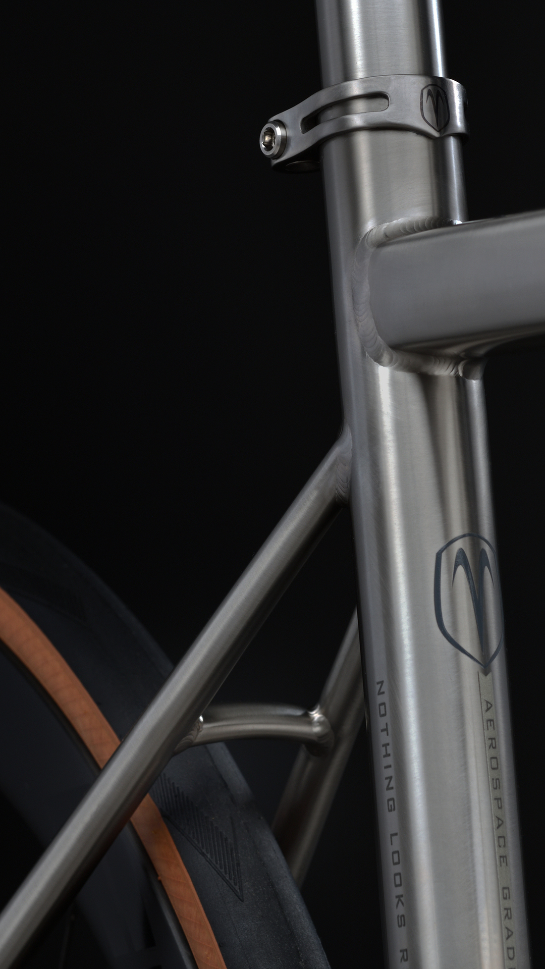 Zephyr titanium racefiets Van Nicholas